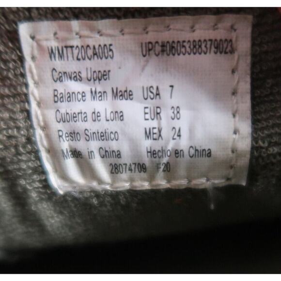 Time and Tru Shoes Womens 7 Casual Sneakers Slip On Flats Camo Stretch Green - Picture 13 of 13